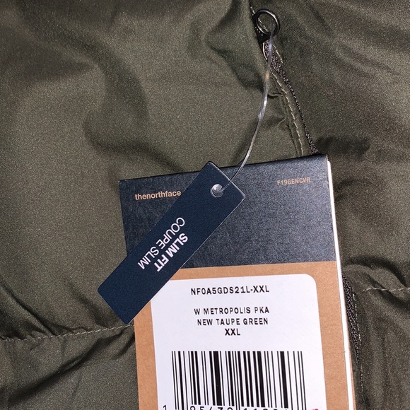 NWT The North Face Metropolis Parka, XXL - Picture 8 of 14
